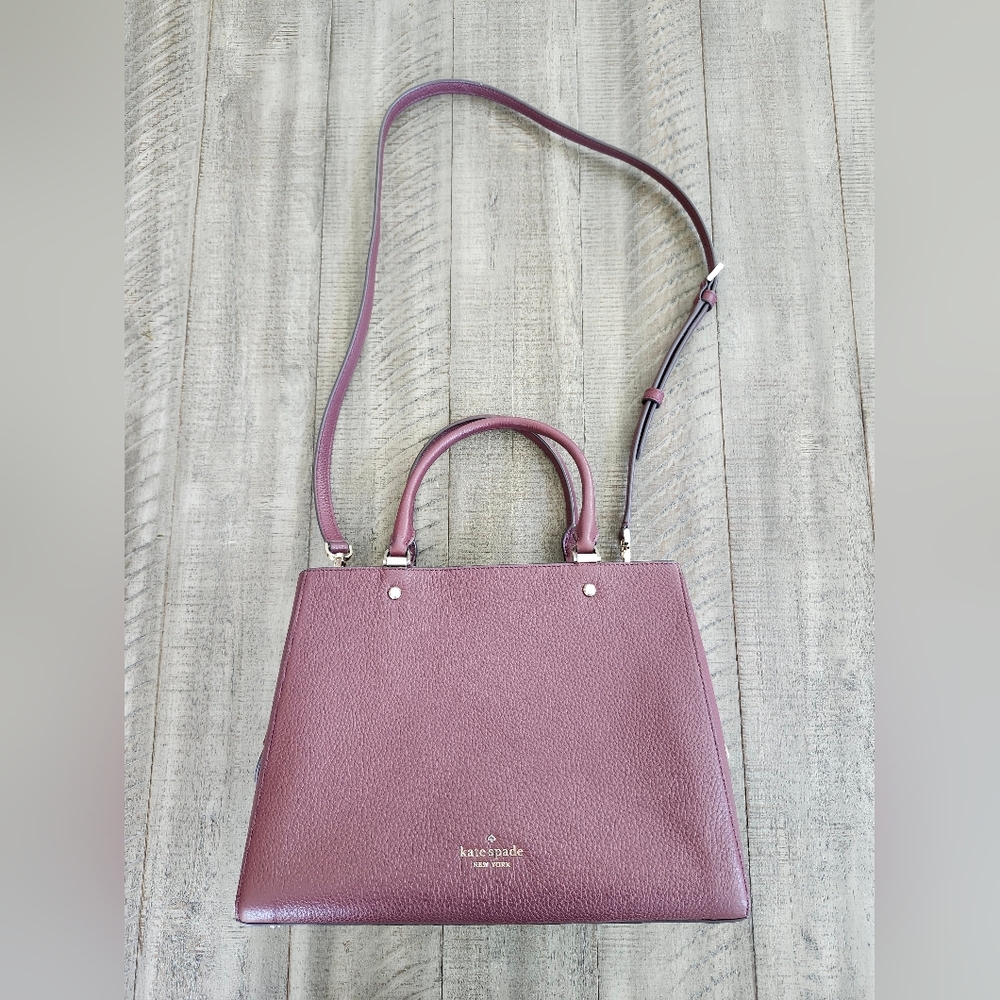 Kate Spade Plum Satchel Bag